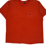 Polo By Ralph Lauren T-Shirt - 2XL Red Cotton