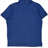 Polo By Ralph Lauren Slim Fit Polo Shirt - XL Blue Cotton