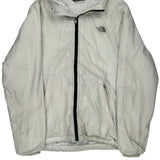 The North Face Fleece Jacket - Medium White Polyester