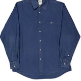 Lacoste Shirt - Large Blue Cotton