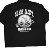 Shady Jack'S Saloon Dickies Graphic Short Sleeve Shirt - XL Black Polyester Blend