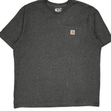 Carhartt T-Shirt - XL Gray Cotton