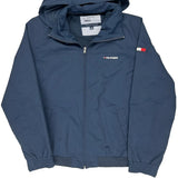 Tommy Hilfiger Windbreaker - XL Blue Polyester