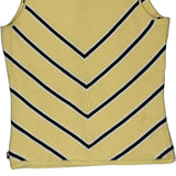 Tommy Hilfiger Striped Vest - Medium Yellow Cotton