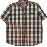 Carhartt Checked Short Sleeve Shirt - XL Multicoloured Cotton