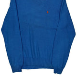 Polo By Ralph Lauren Sweater - Large Blue Cotton