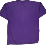 Los Angeles Kings Softwear Single Stitch T-Shirt - Large Purple Cotton Blend