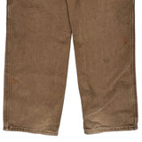 Dickies Carpenter Trousers - 36W 34L Brown Cotton