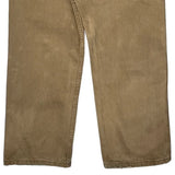 Lee Carpenter Trousers - 34W 31L Brown Cotton