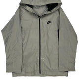 Age 15-16 Nike Windbreaker - XL Grey Polyester