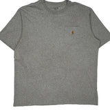 Carhartt T-Shirt - XL Grey Cotton