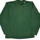 Nike Long Sleeve T-Shirt - Large Green Cotton