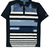 Oakley Polo Shirt - Large Blue Polyester