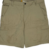 Carhartt Cargo Shorts - 38W 11L Beige Cotton