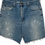 Carhartt Denim Shorts - 32W 9L Light Wash Denim