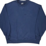 Fruit Of The Loom Sweatshirt - XL Navy Cotton