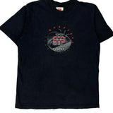 Nike T-Shirt - Large Black Cotton