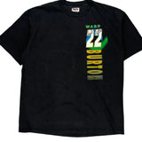 Ward Burton Nascar T-Shirt - XL Black Cotton