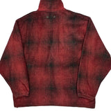 Gant Checked 1/4 Zip - 2XL Black Polyester