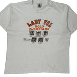 Lady Vol Gold Olympians Lee Graphic T-Shirt - XL White Cotton