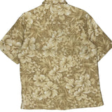 Consensus Floral Hawaiian Shirt - Medium Beige Viscose