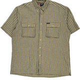 Chaps Ralph Lauren Checked Short Sleeve Shirt - XL Multicoloured Cotton Blend