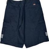 Dickies Cargo Shorts - 32W 10L Navy Cotton