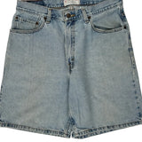Levis Denim Shorts - 32W 9L Light Wash Cotton