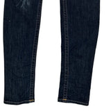 True Religion Skinny Jeans - 33W UK 12 Dark Wash Cotton