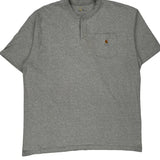 Carhartt T-Shirt - 2XL Grey Cotton