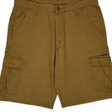Wrangler Cargo Cargo Shorts - 36W 9L Brown Cotton