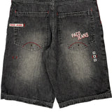 Paco Jeans Denim Shorts - 34W 11L Grey Cotton