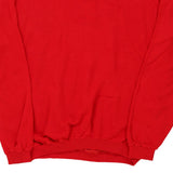 London Hard Rock Cafe Sweatshirt - XL Red Cotton Blend