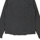 Armani Exchange Zip Up - Medium Grey Cotton Blend