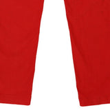 Lacoste Slim Fit Trousers - 34W 33L Red Cotton