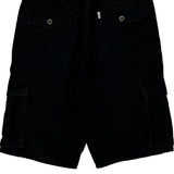 Levis Cargo Shorts - 30W 11L Black Cotton