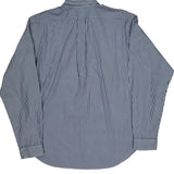 Ralph Lauren Striped Shirt - XL Blue Cotton