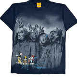 Animaniacs Graphic T-Shirt - Large Navy Cotton