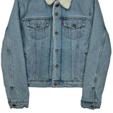 Levis Denim Jacket - Small Light Wash Cotton
