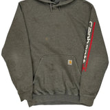 Carhartt Hoodie - Medium Grey Cotton Blend
