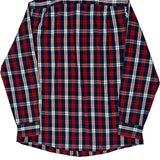 Tommy Hilfiger Checked Shirt - Large Blue Cotton