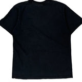 Nike T-Shirt - Large Black Cotton