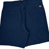 Dickies Chino Shorts - 36W 8L Navy Polyester Blend