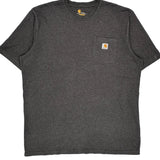 Carhartt T-Shirt - XL Grey Cotton