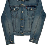 Levis Denim Jacket - Small Blue Denim
