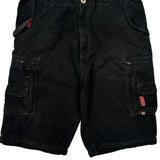 Sonoma Cargo Shorts - 38W 11L Black Cotton