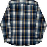 Lee Checked Shirt - Large Blue Cotton