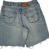 Levis Denim Shorts - 31W 9L Blue Cotton