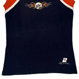 Miller Lite Chase Authentics Nascar Vest - Large Navy Cotton