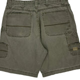 Wrangler Carpenter Shorts - 35W 10L Grey Cotton